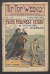 Cover For Tip Top Weekly 169 - Frank Merriwell's Return