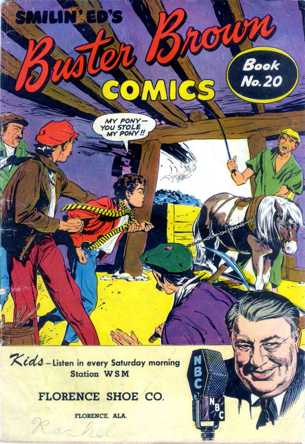 Comic Book Cover For Buster Brown 20