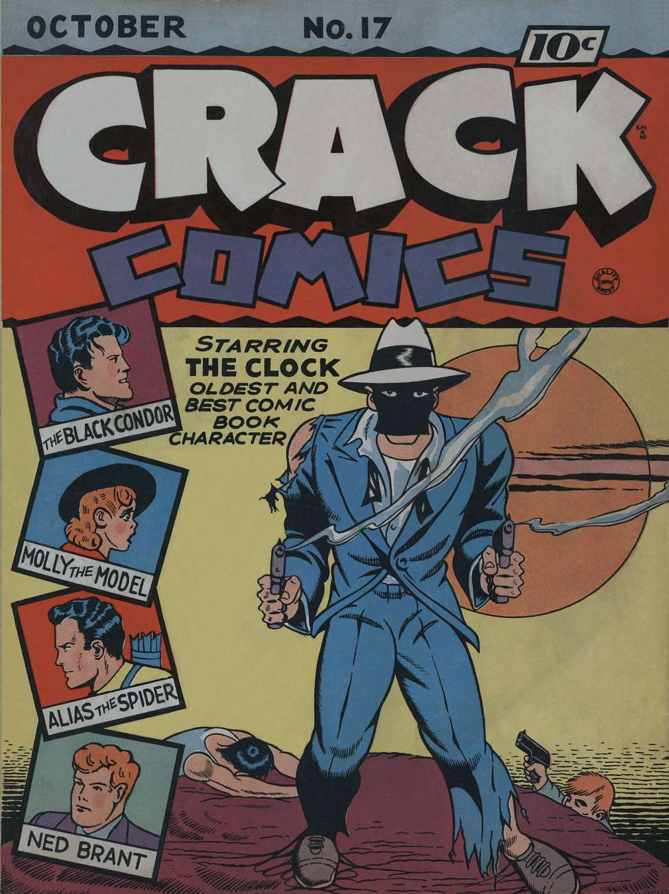 Book Cover For Crack Comics 17