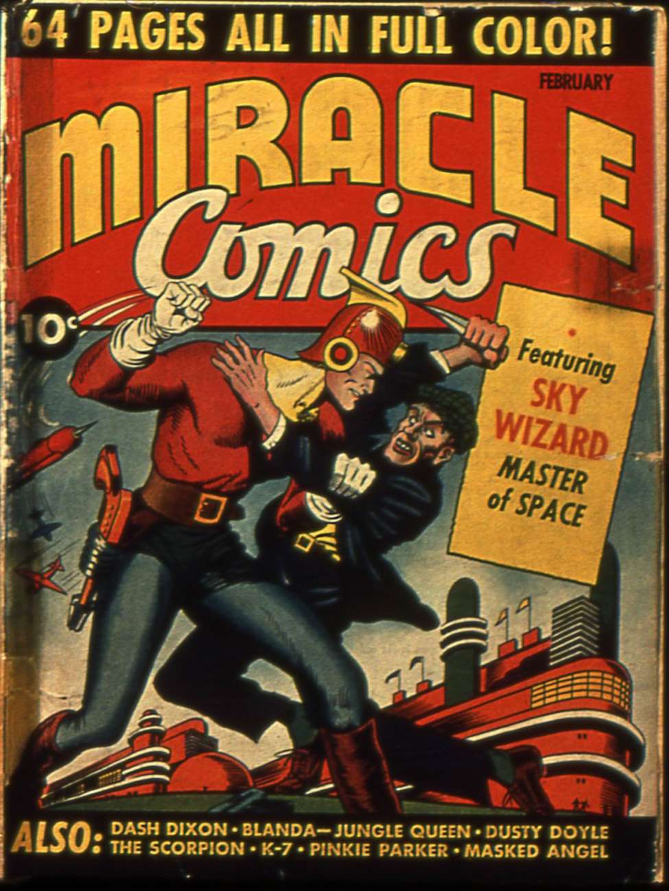 Book Cover For Miracle Comics 1 (fiche)