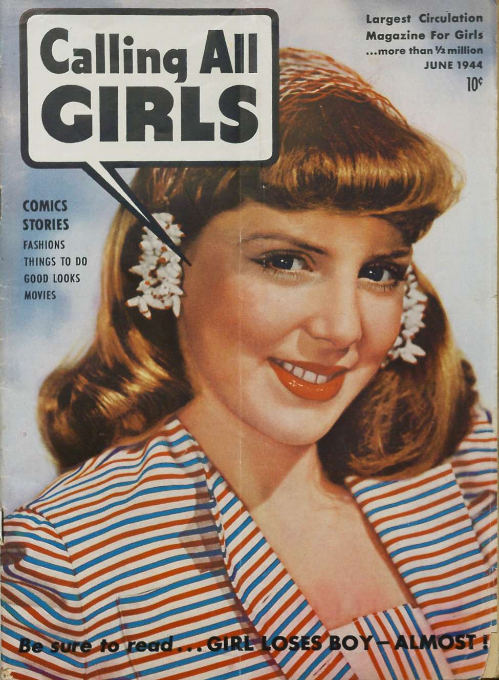 Comic Book Cover For Calling All Girls 30
