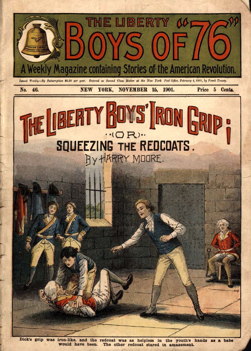 Book Cover For The Liberty Boys of 76 46 - The Liberty Boy's Iron Grip