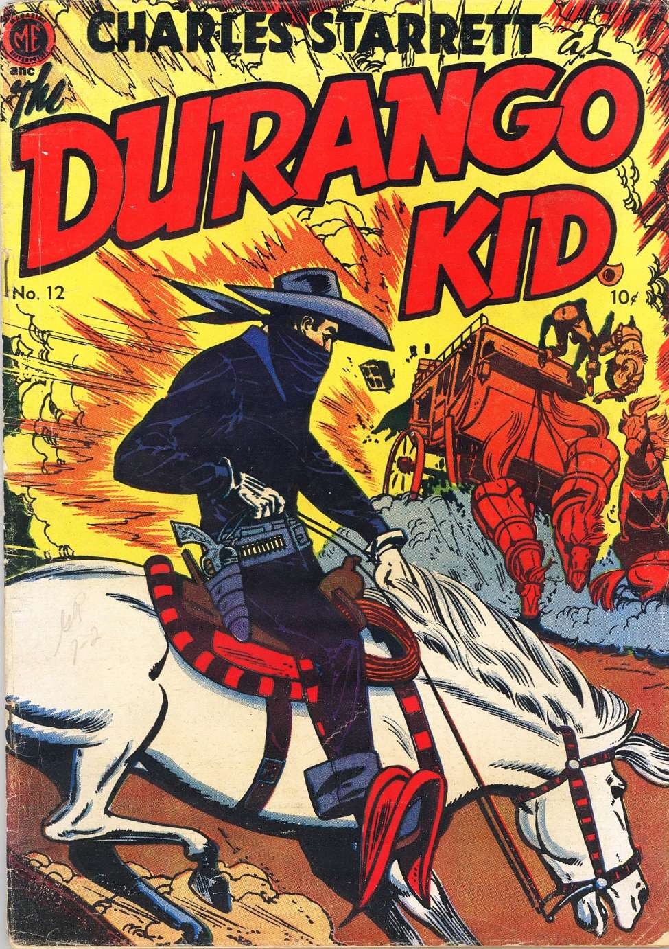 Comic Book Cover For Durango Kid 12