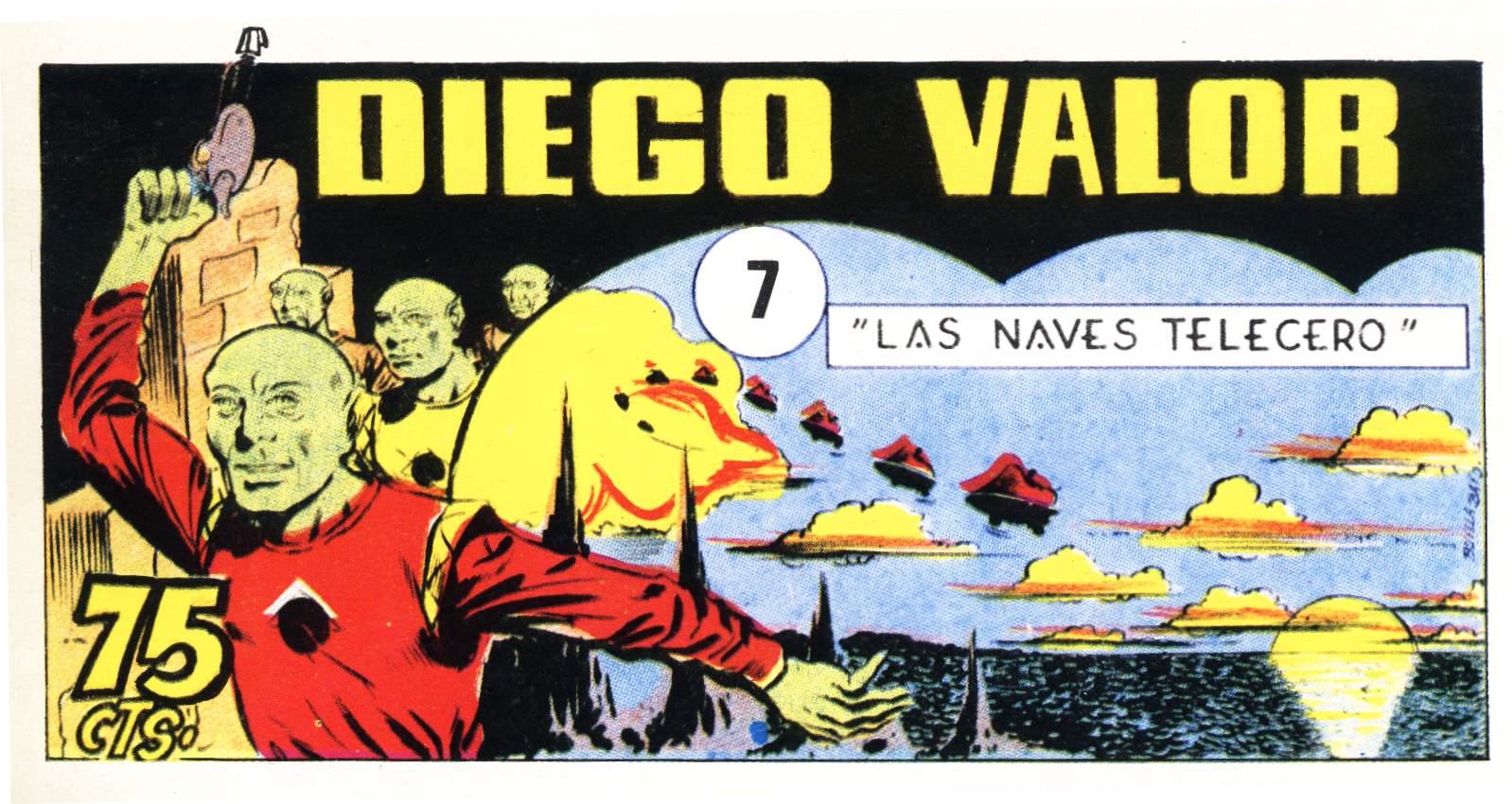 Comic Book Cover For Diego Valor vol1 7 (037-042)