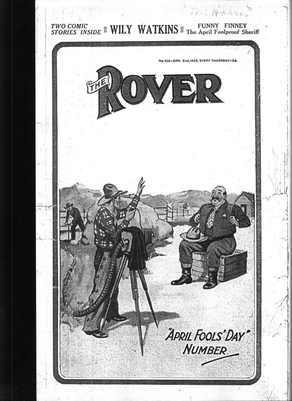 Book Cover For The Rover 520