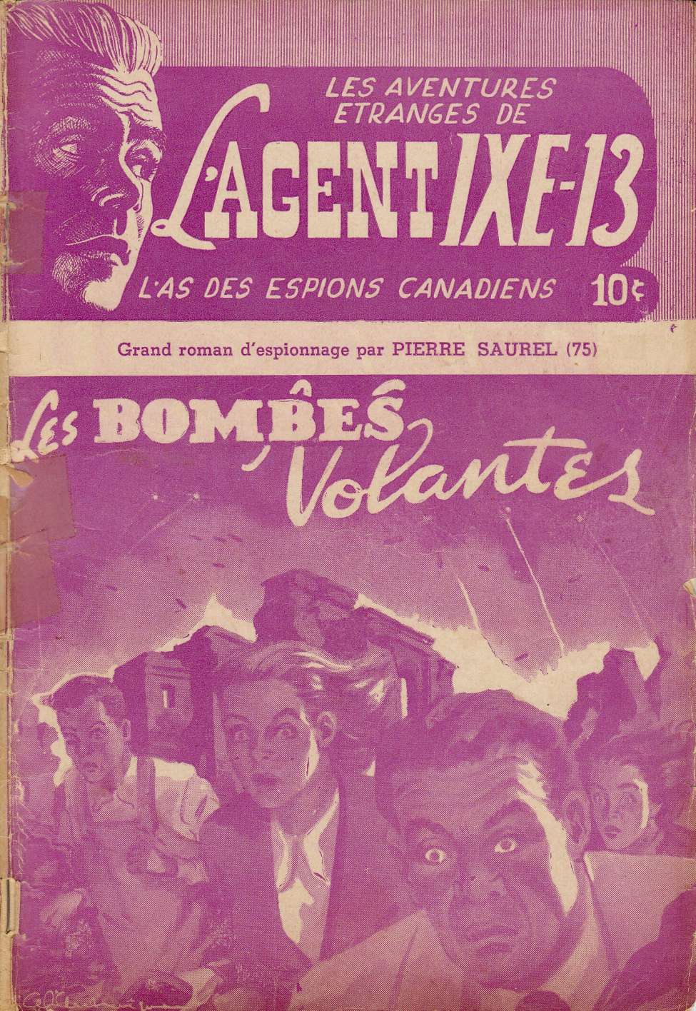 Comic Book Cover For L'Agent IXE-13 v2 75 - Les bombes volantes