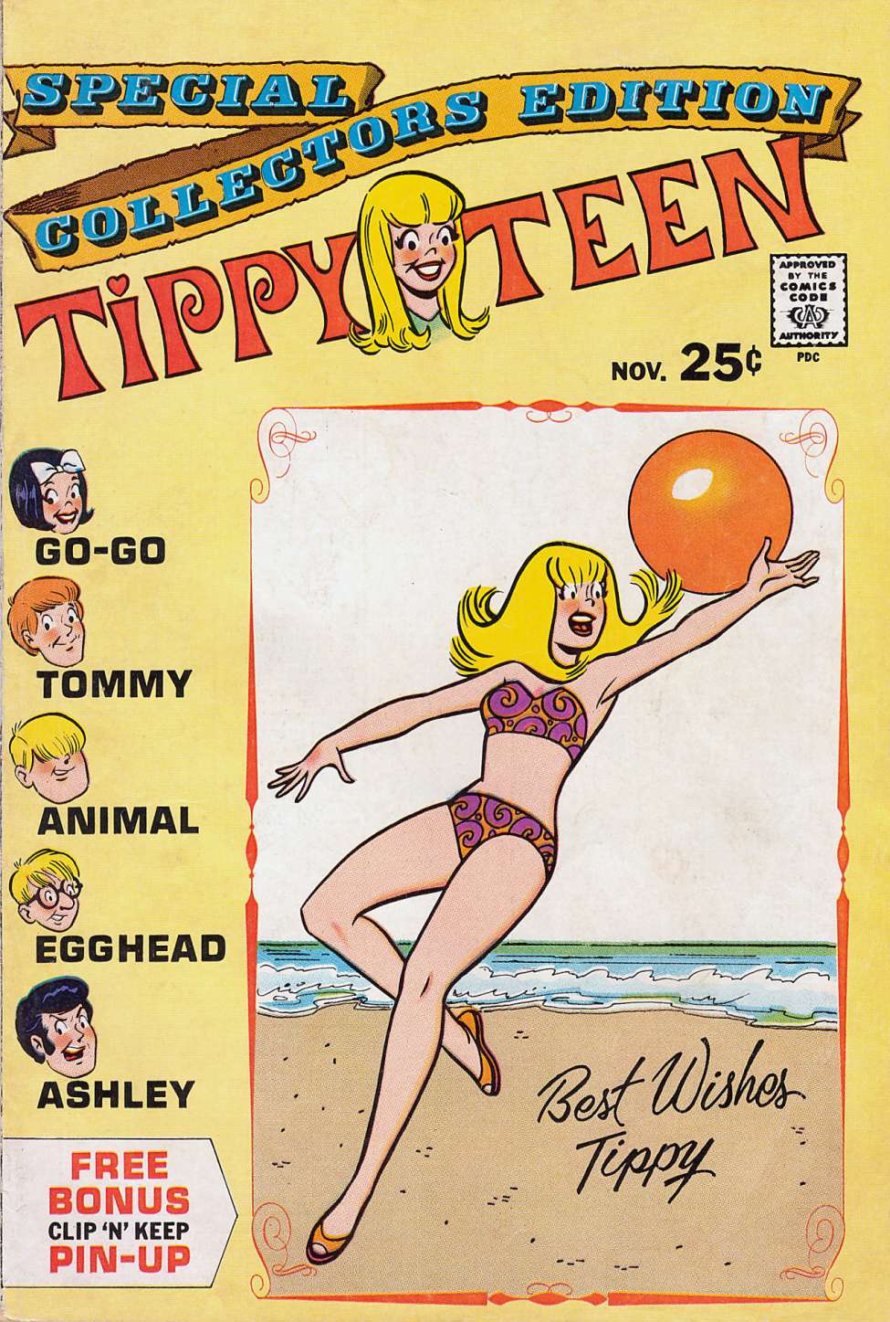 Comic Book Cover For Tippy Teen Special Collectors Edition