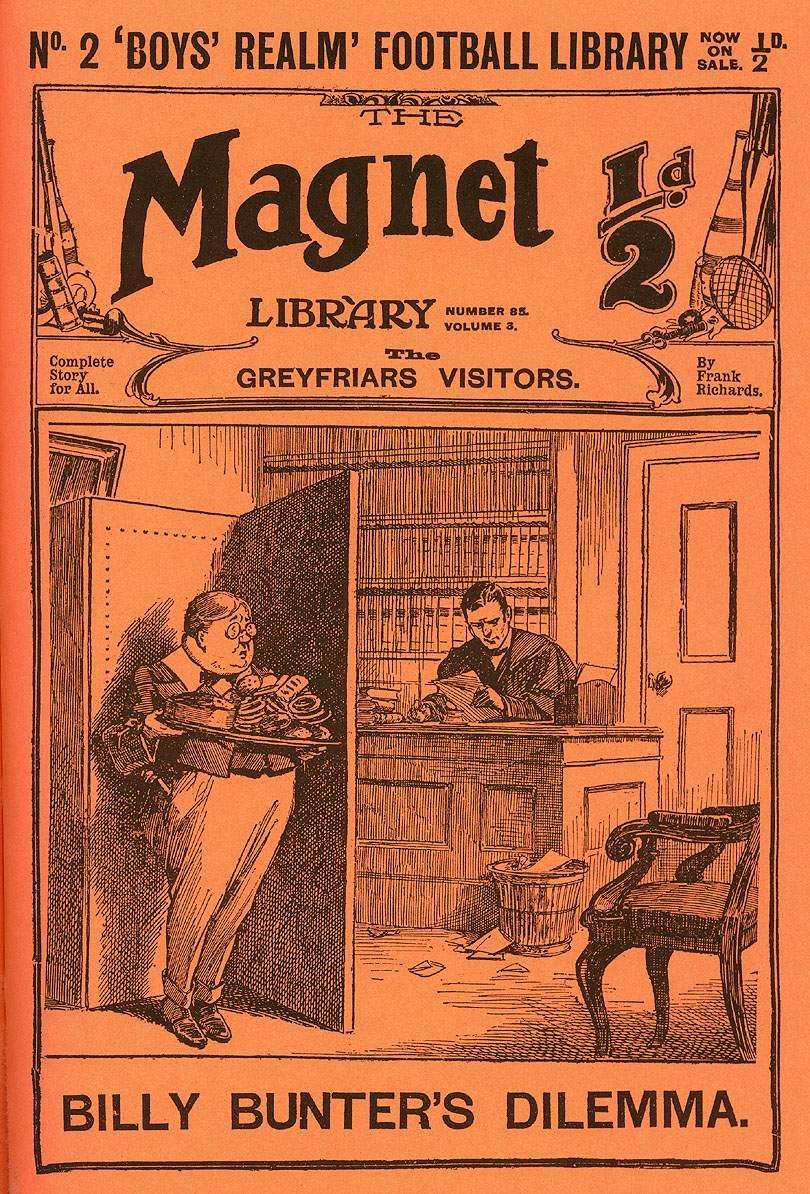 Comic Book Cover For The Magnet 85 - The Greyfriars Visitors