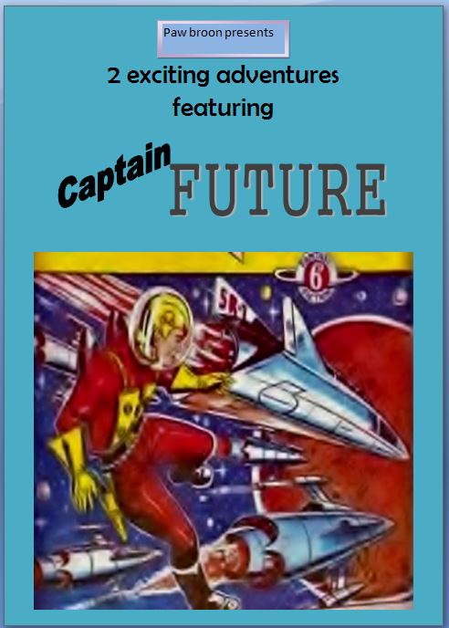 Comic Book Cover For Captain Future
