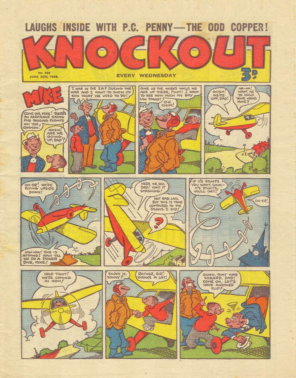 Comic Book Cover For Knockout 696