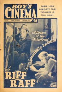 Large Thumbnail For Boy's Cinema 851 - Riffraff - Jean Harlow
