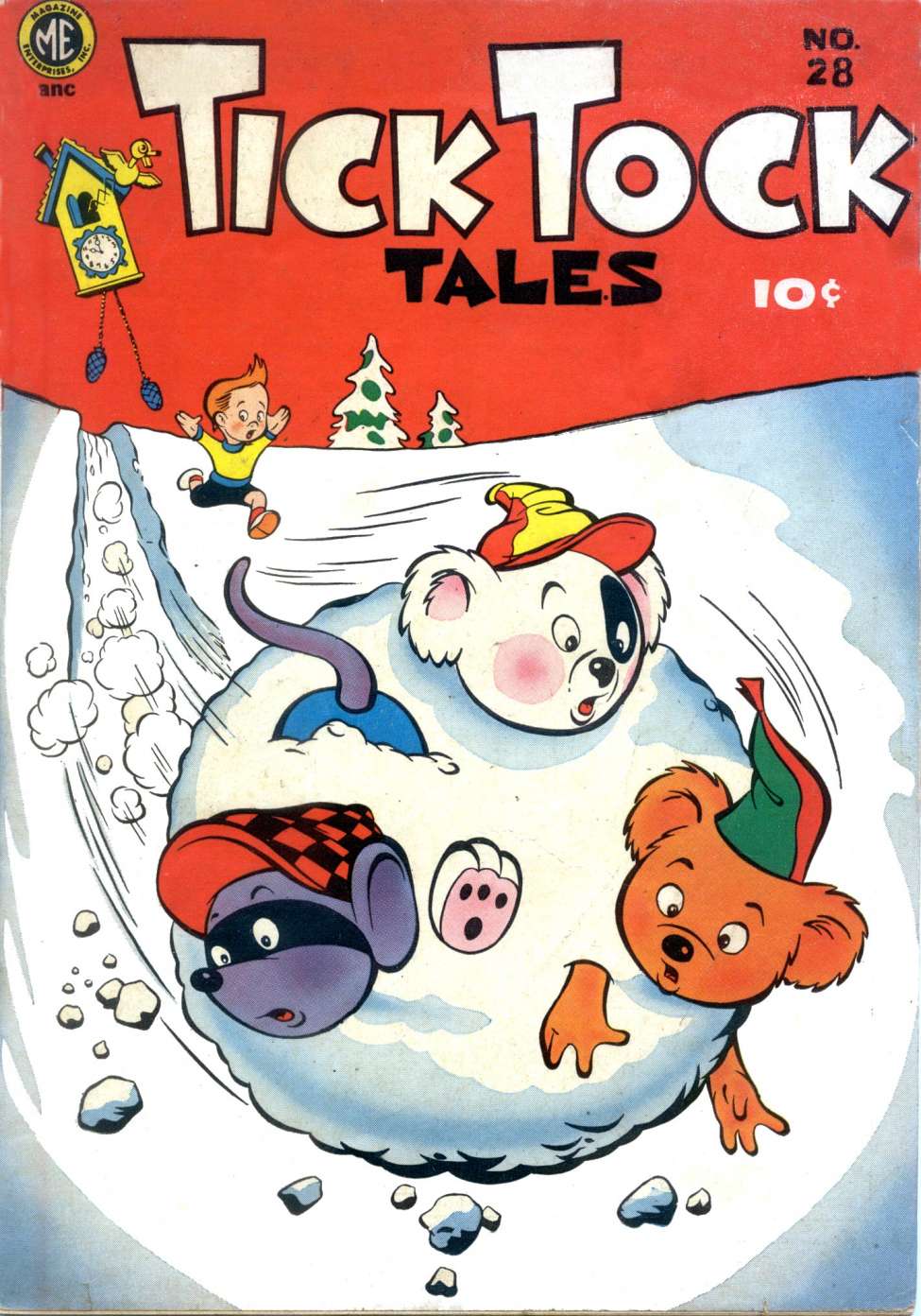 Comic Book Cover For Tick Tock Tales 28