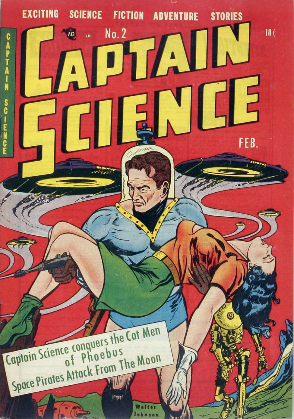 Book Cover For Captain Science 2 - Version 1
