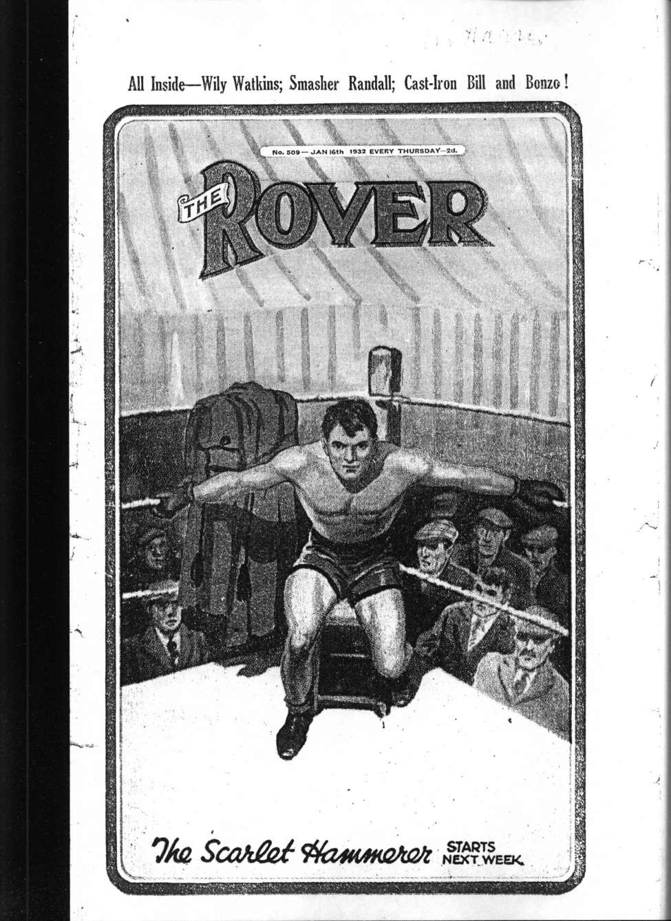 Book Cover For The Rover 509