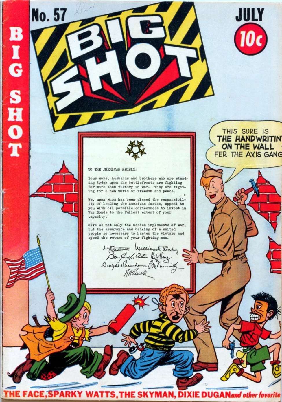 Comic Book Cover For Big Shot 57