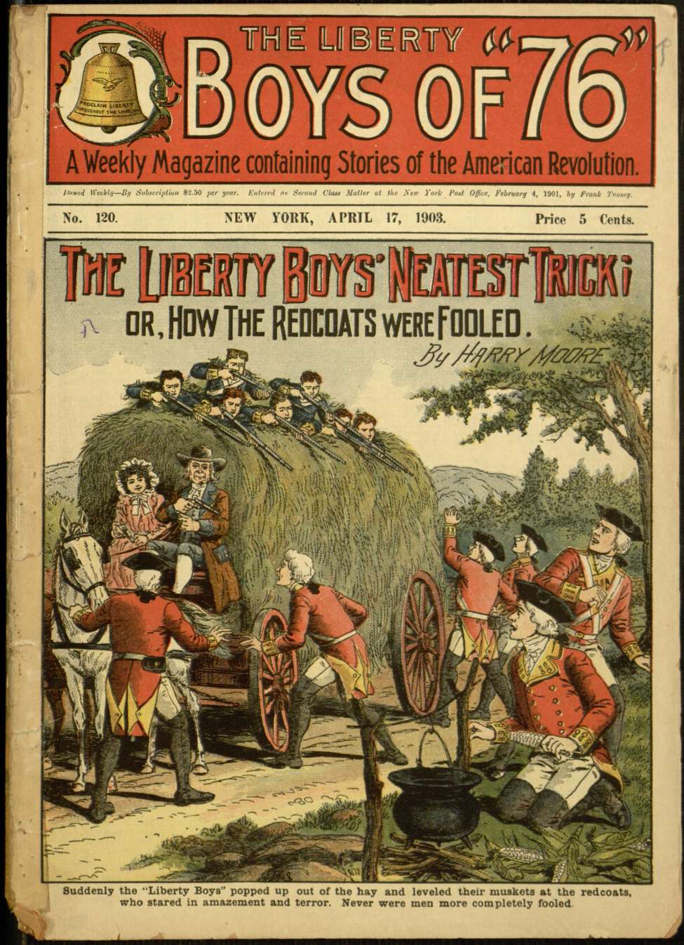 Book Cover For The Liberty Boys of 76 - 120 The Liberty Boys Neatest Trick!
