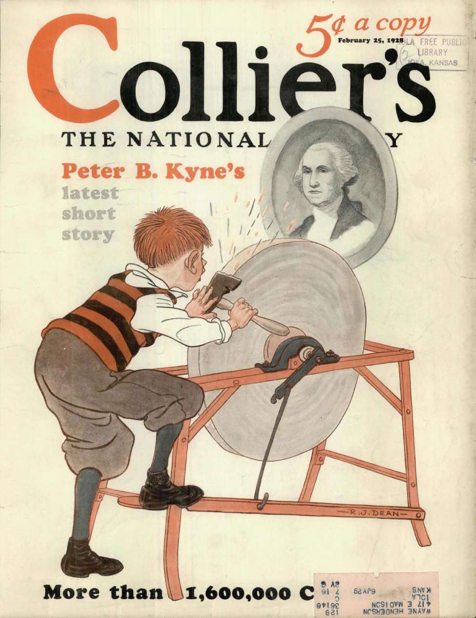 Comic Book Cover For Collier's Weekly v81 8