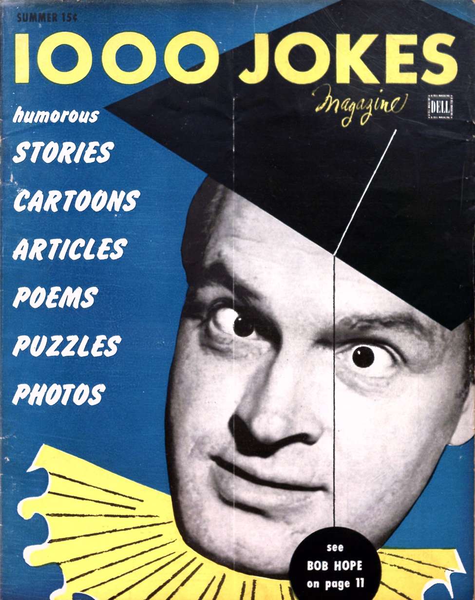 Comic Book Cover For 1000 Jokes Magazine 55