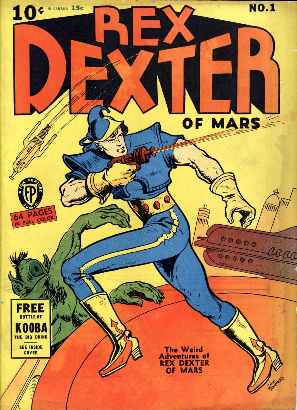Book Cover For Rex Dexter 1