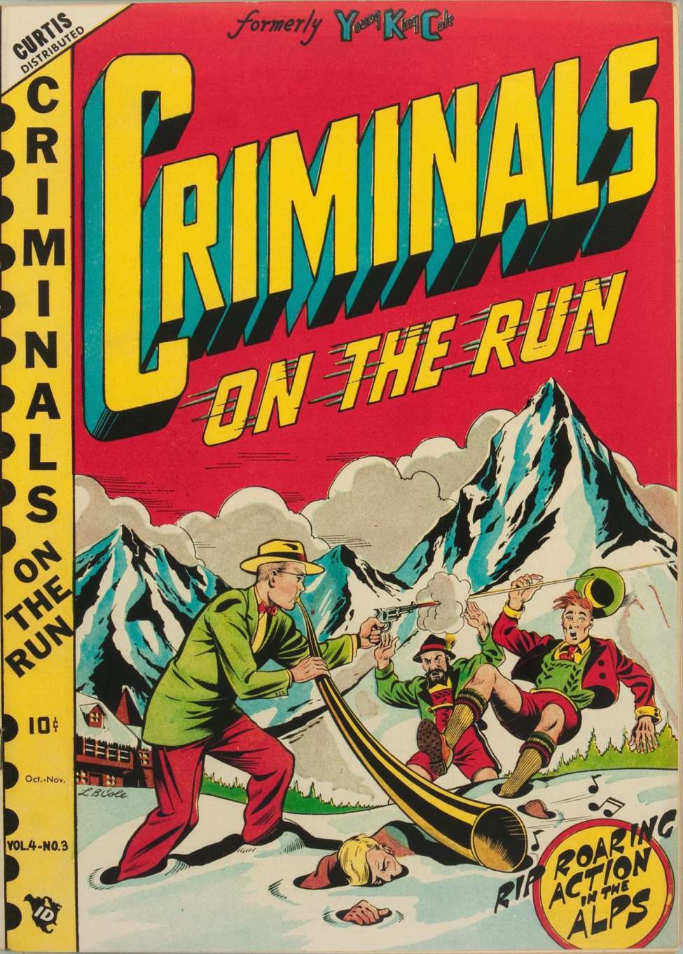 Book Cover For Criminals on the Run v4 3 (alt) - Version 2