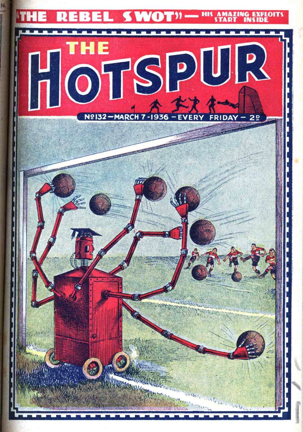 Book Cover For The Hotspur 132