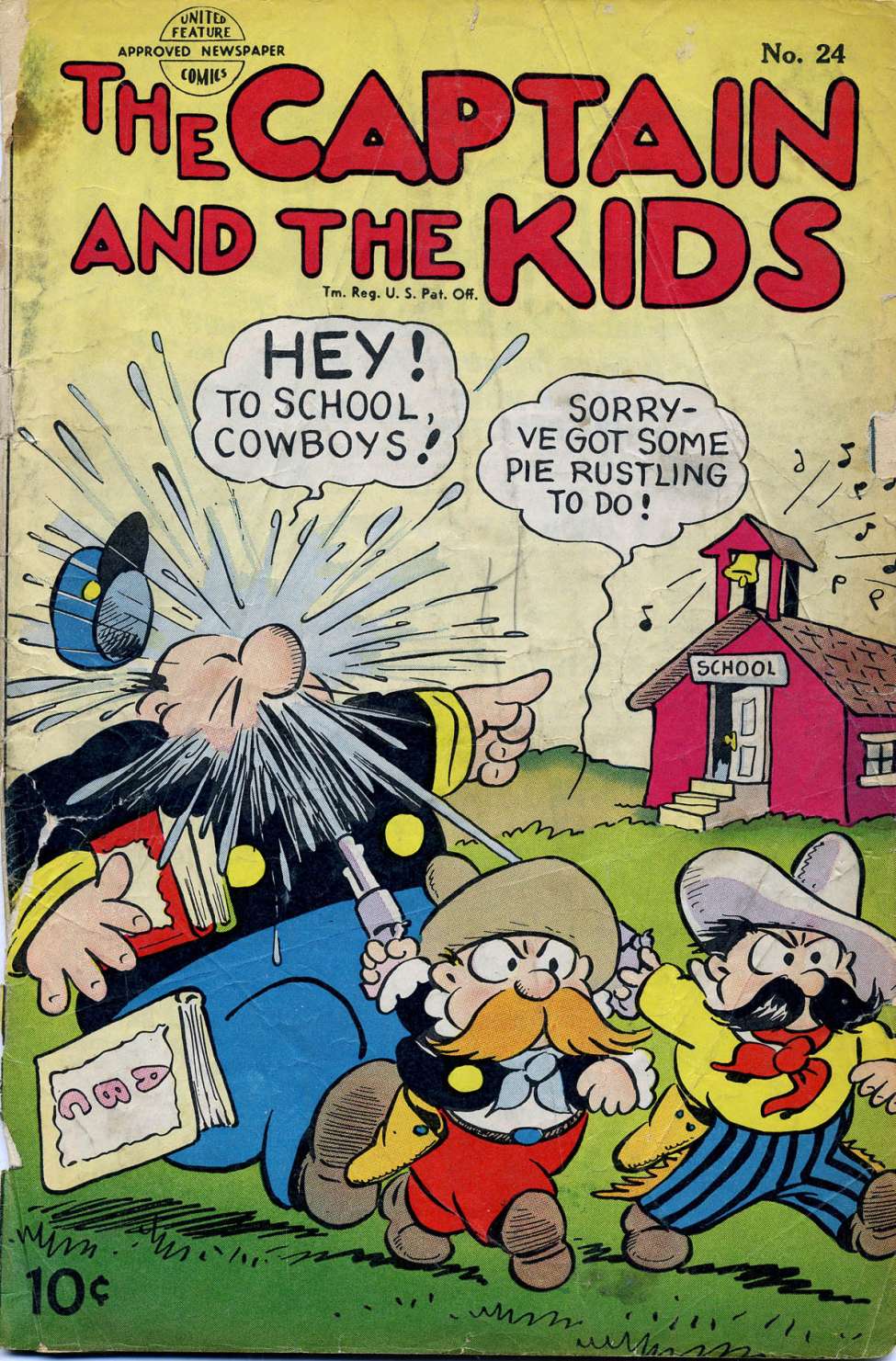 Book Cover For The Captain and the Kids 24