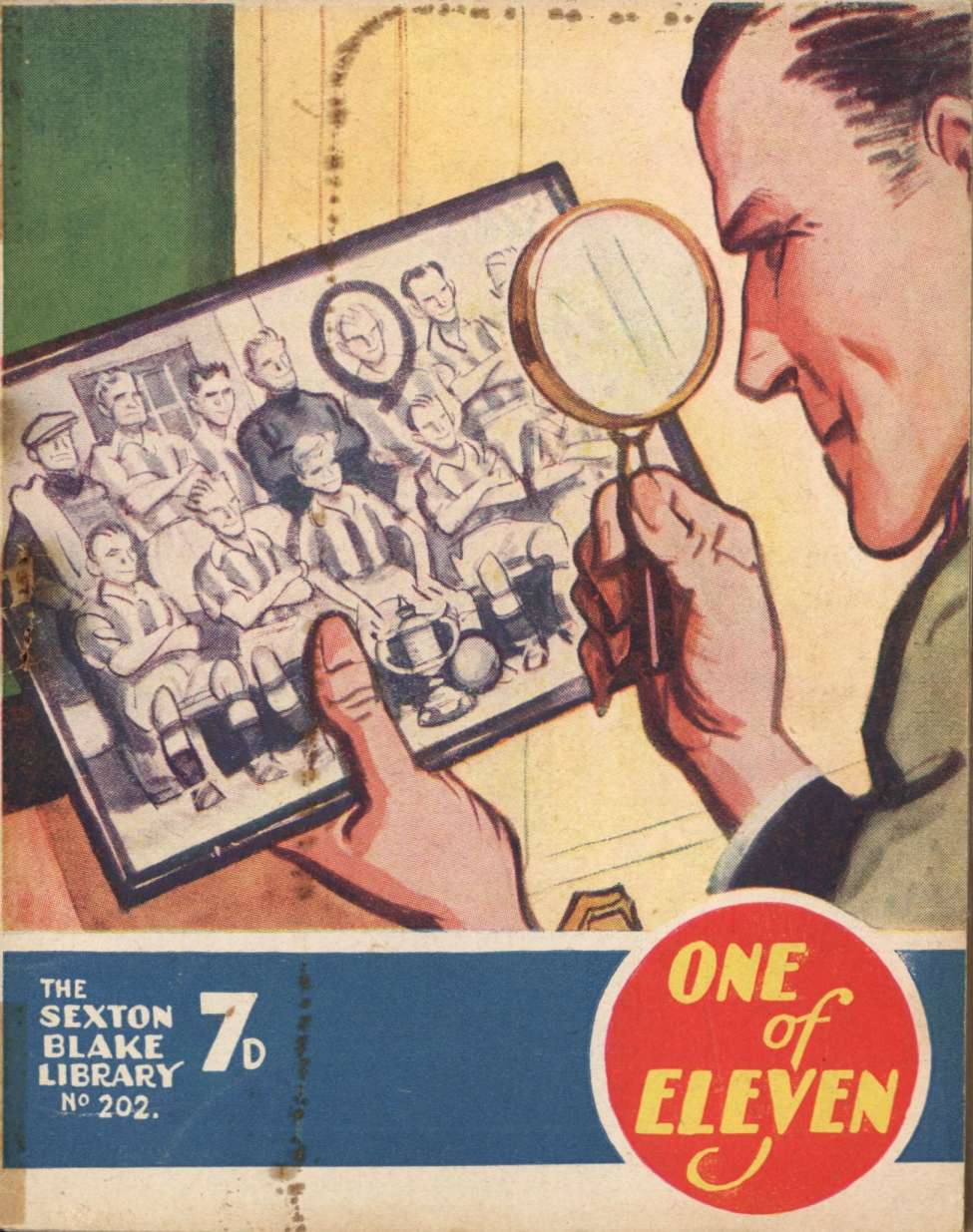 Comic Book Cover For Sexton Blake Library S3 202 - One of Eleven