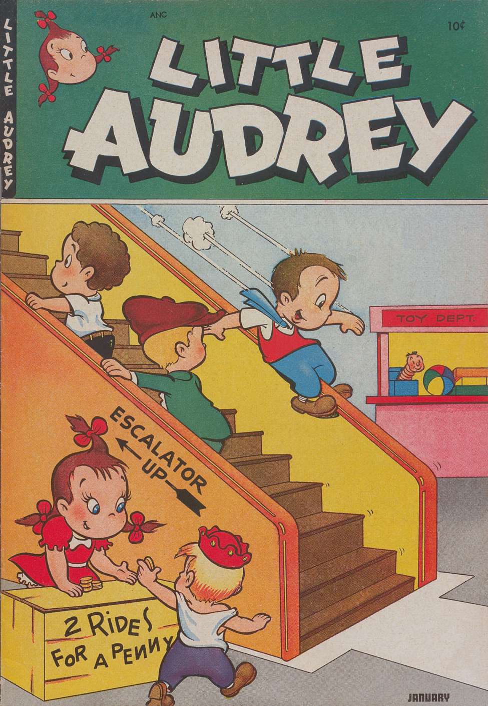 Book Cover For Little Audrey 8