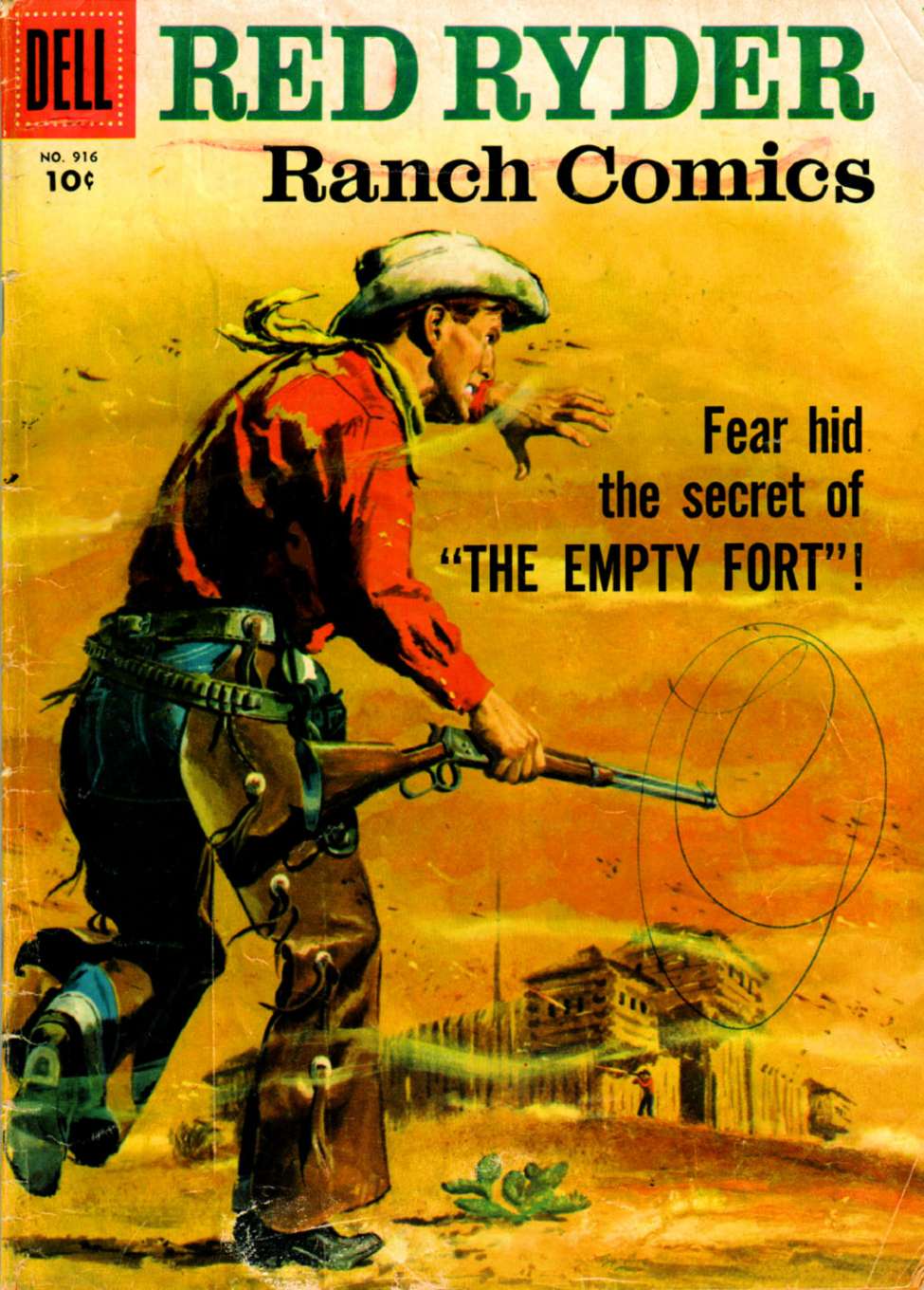 Comic Book Cover For 0916 - Red Ryder Ranch Comics