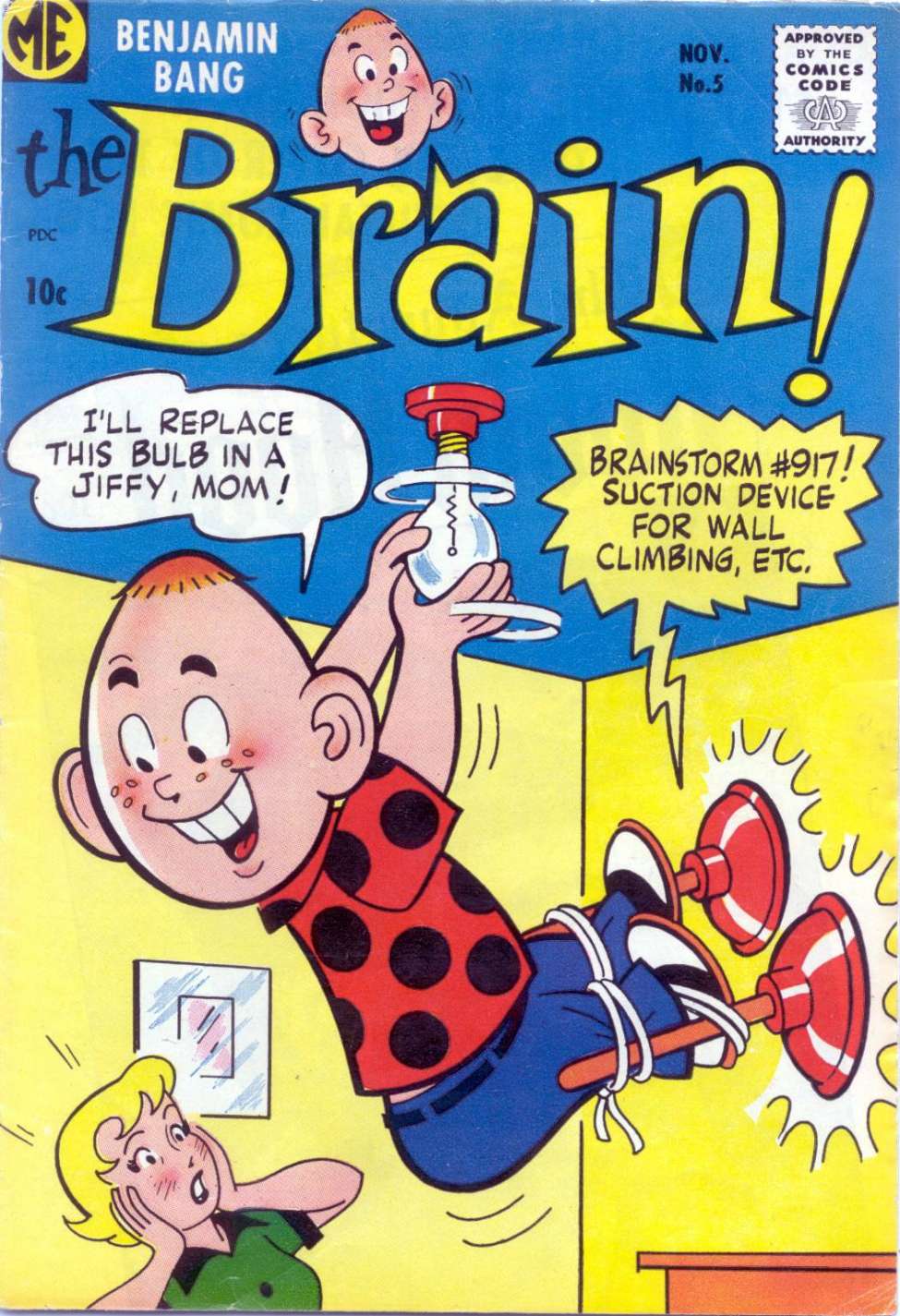 Comic Book Cover For The Brain 5