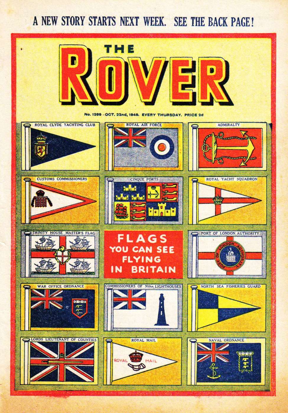 Book Cover For The Rover 1269