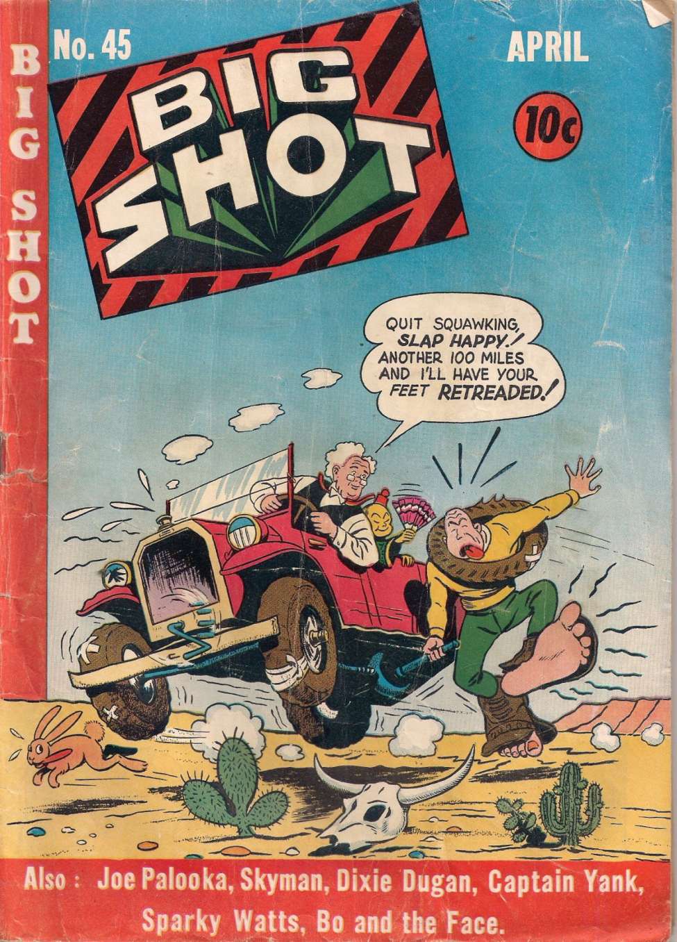 Comic Book Cover For Big Shot 45 - Version 1