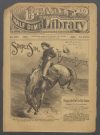 Cover For Beadle's Half Dime Library 699 - Simple Sim, the Broncho Buster