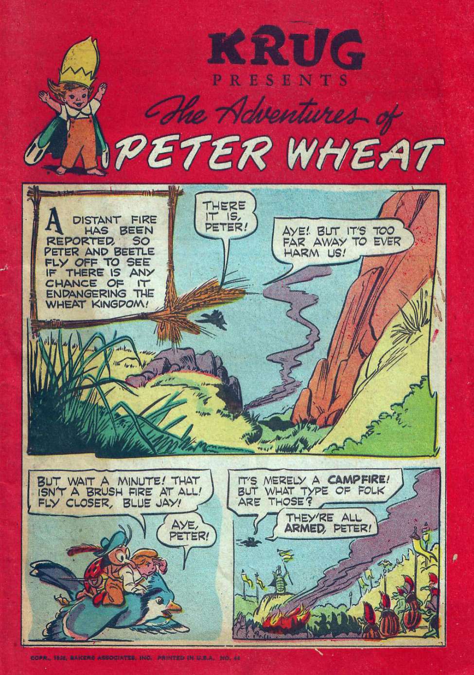 Book Cover For The Adventures of Peter Wheat 44