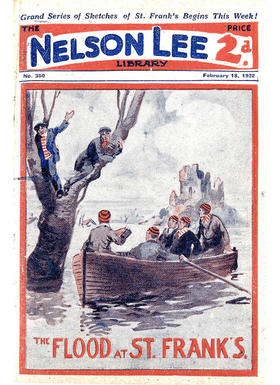 Comic Book Cover For Nelson Lee Library s1 350 - The Flood at St. Frank's
