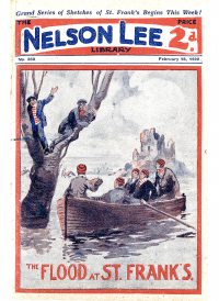 Large Thumbnail For Nelson Lee Library s1 350 - The Flood at St. Frank's