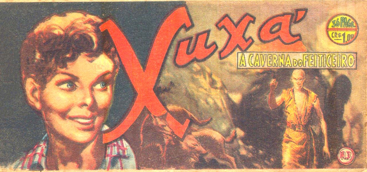 Comic Book Cover For Xuxá 3 - A caverna do feiticeiro