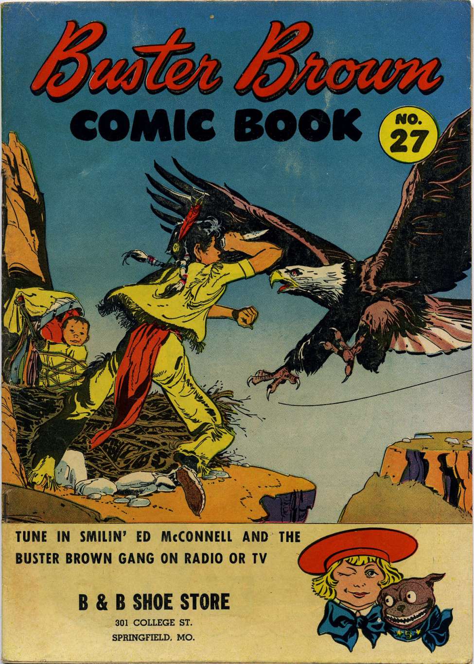 Comic Book Cover For Buster Brown 27