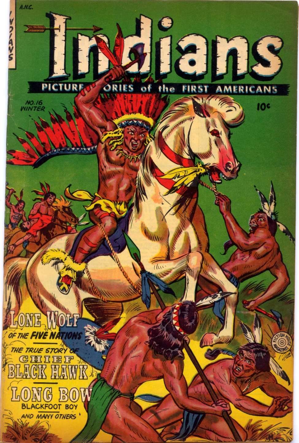 Comic Book Cover For Indians 16