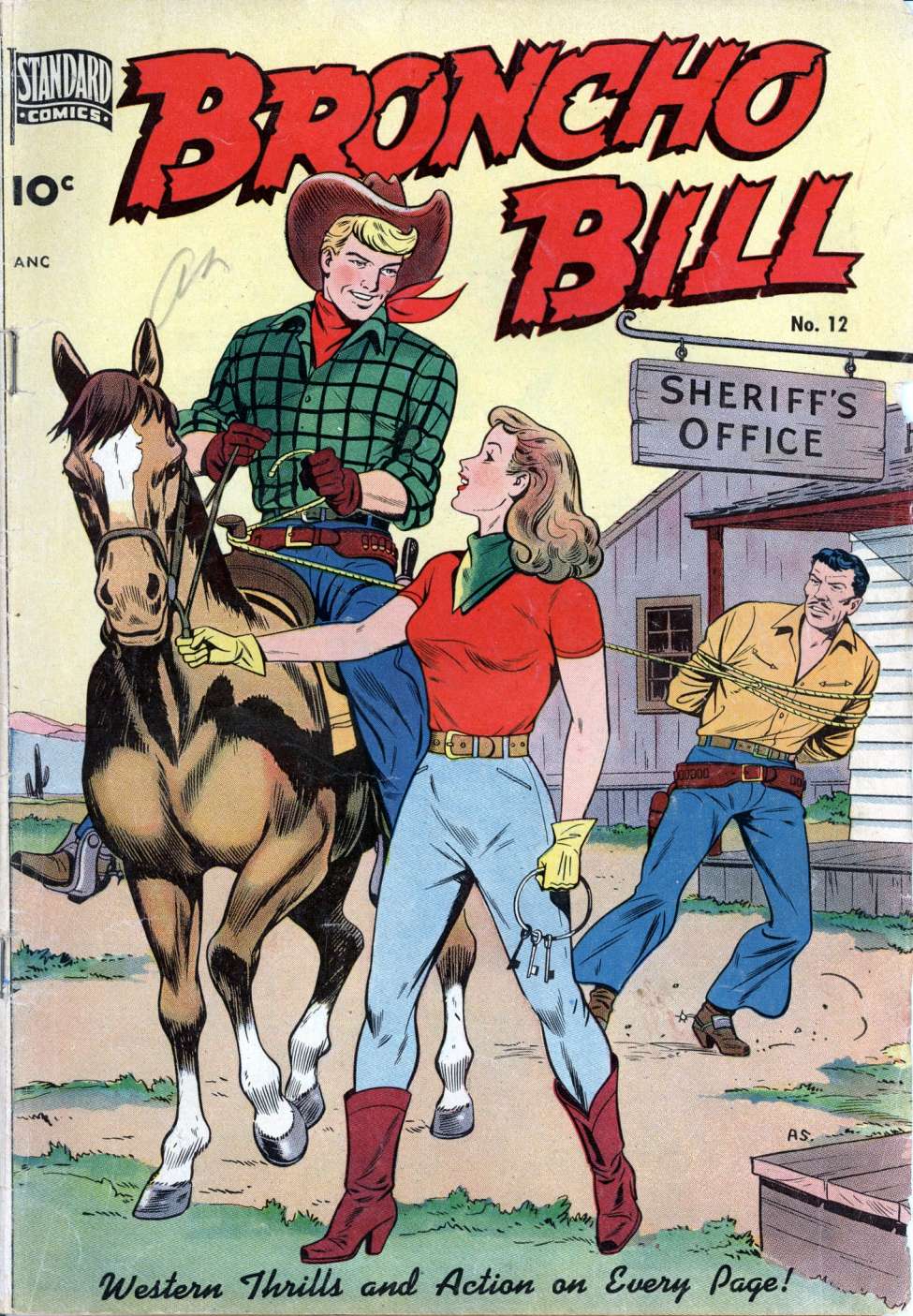 Comic Book Cover For Broncho Bill 12