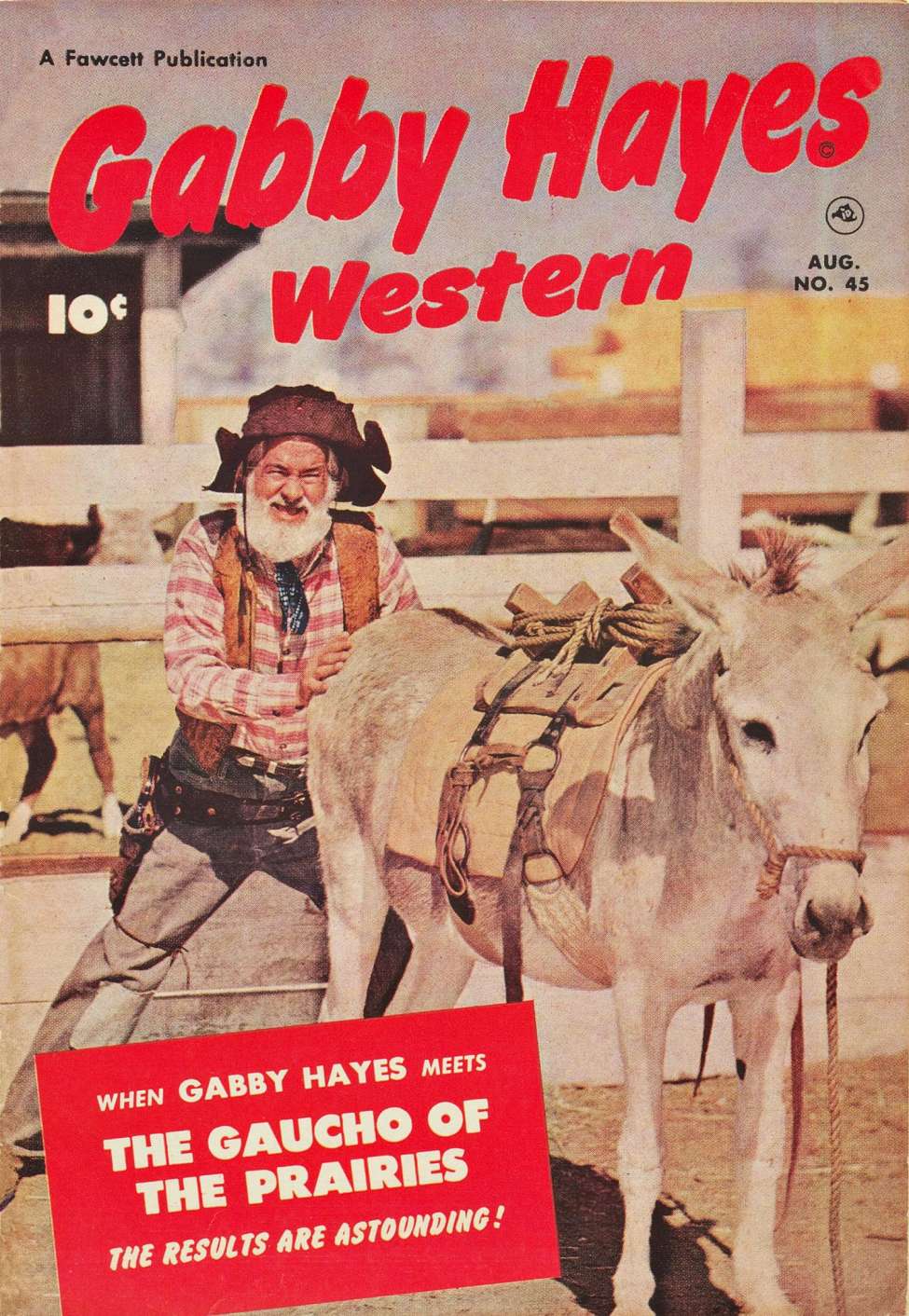 Book Cover For Gabby Hayes Western 45