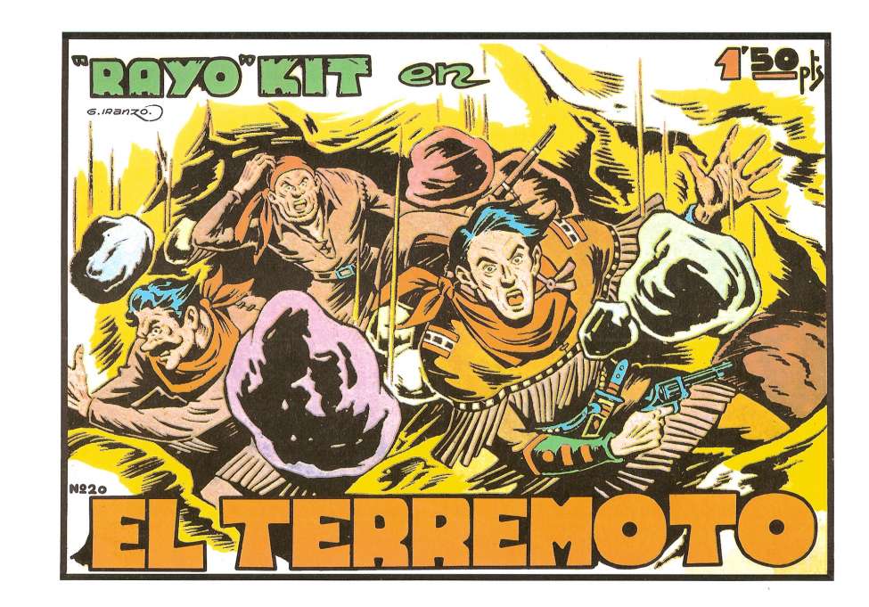 Comic Book Cover For Rayo Kit 20 - El Terremoto