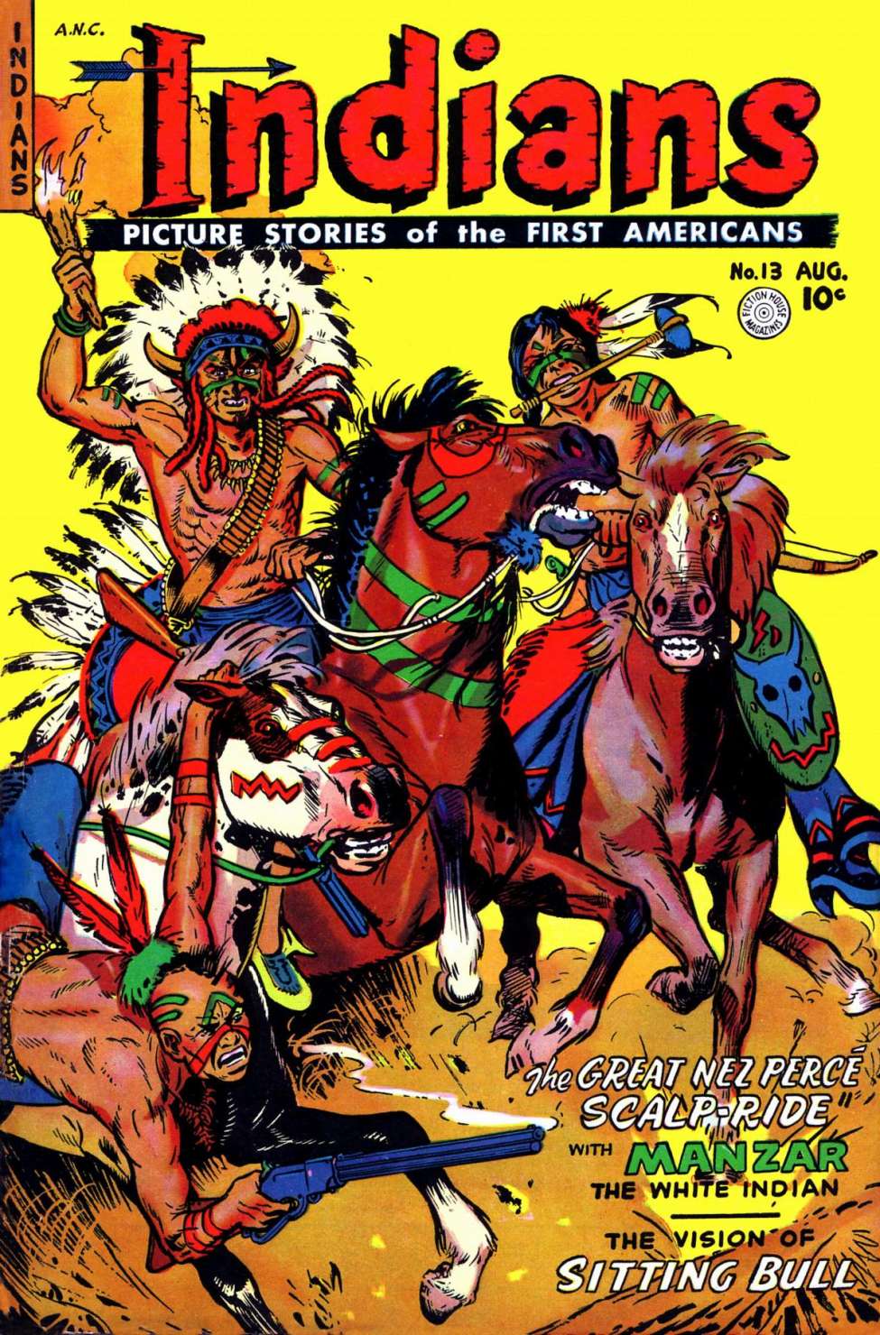Comic Book Cover For Indians 13