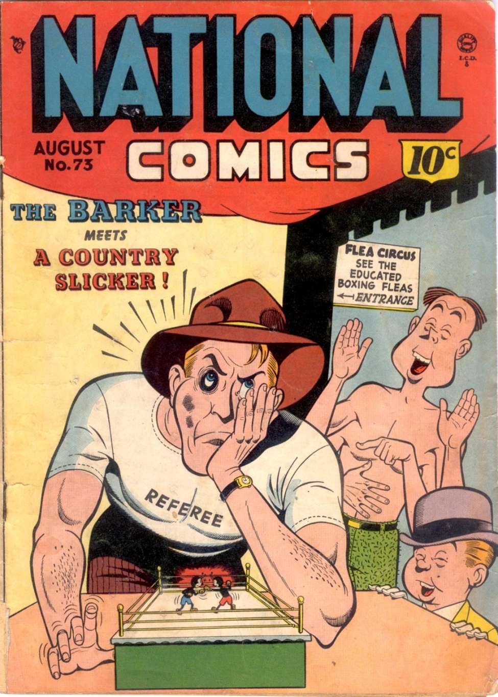 Book Cover For National Comics 73