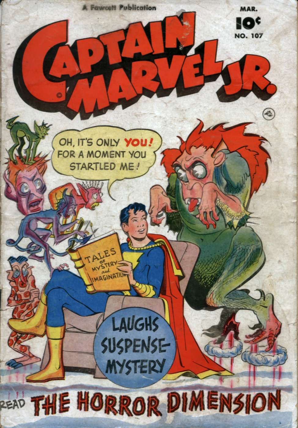 Book Cover For Captain Marvel Jr. 107