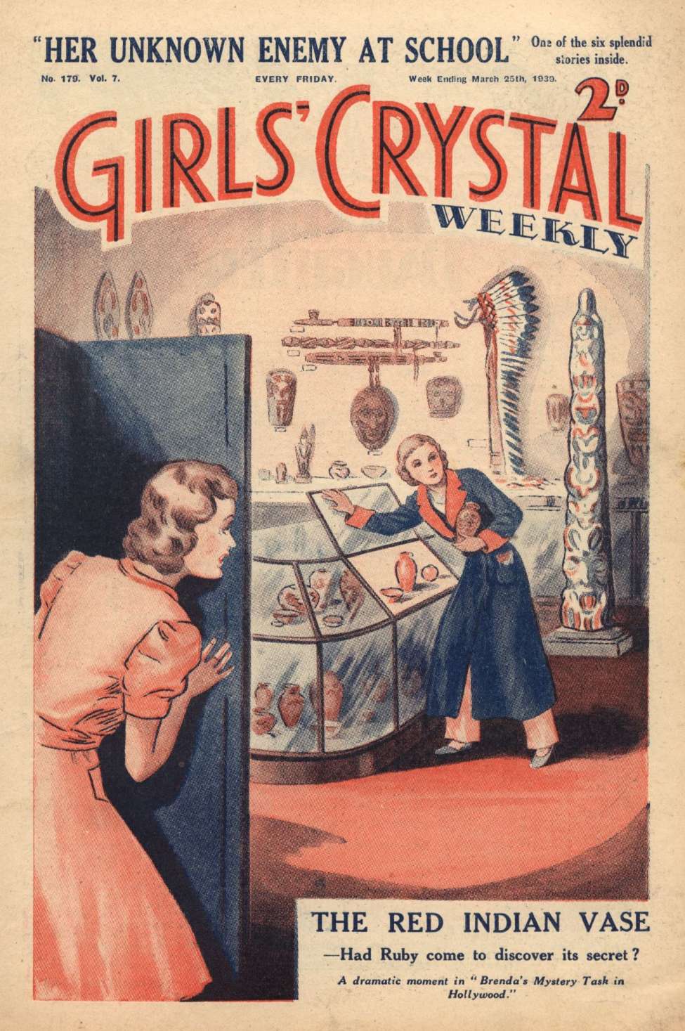 Book Cover For Girls' Crystal 179 - The House of Vanishing Treasures