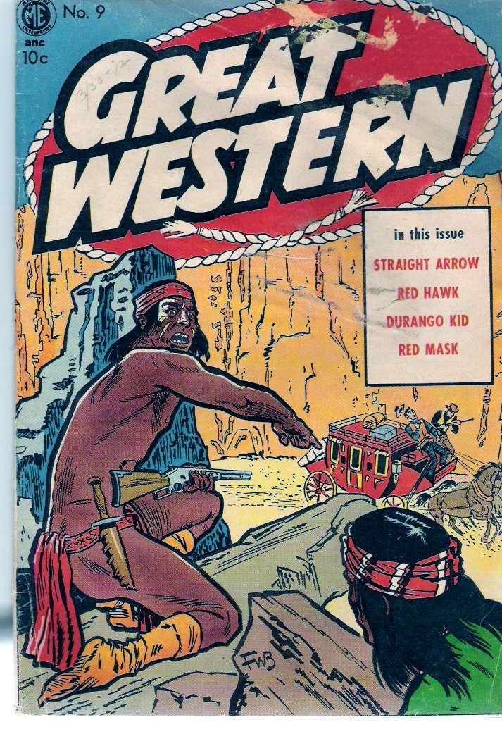 Book Cover For Great Western 9