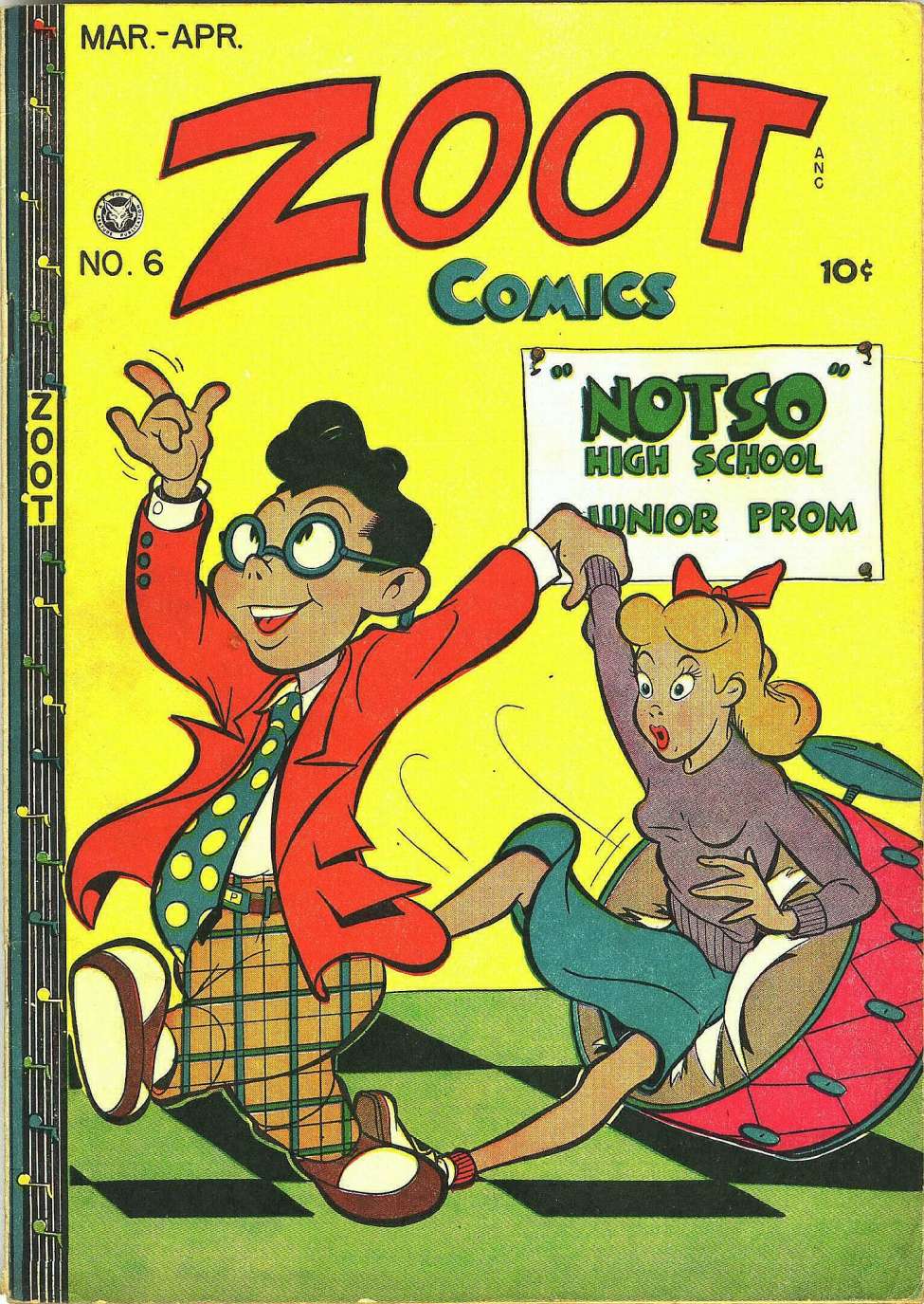 Book Cover For Zoot Comics 6