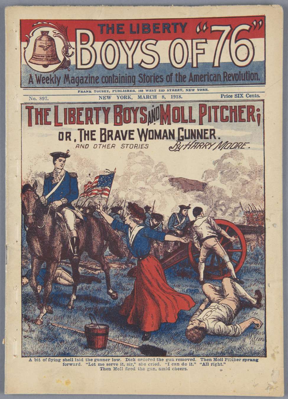 Book Cover For The Liberty Boys of 76 897 - The Liberty Boys and Moll Pitcher