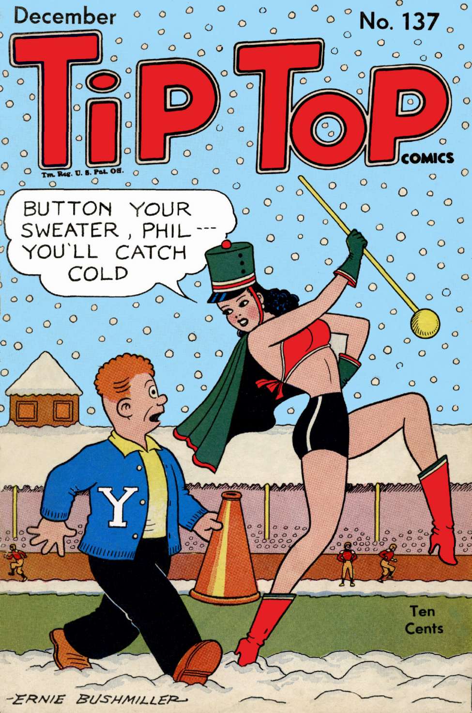 Comic Book Cover For Tip Top Comics 137